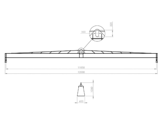 Balancim Guindaste Içamento 6ton 12m